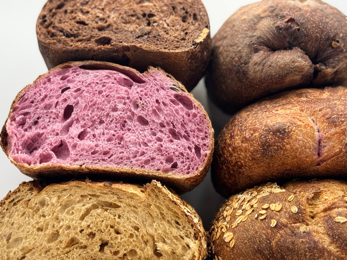 The Natural Colors Behind Our Bread
