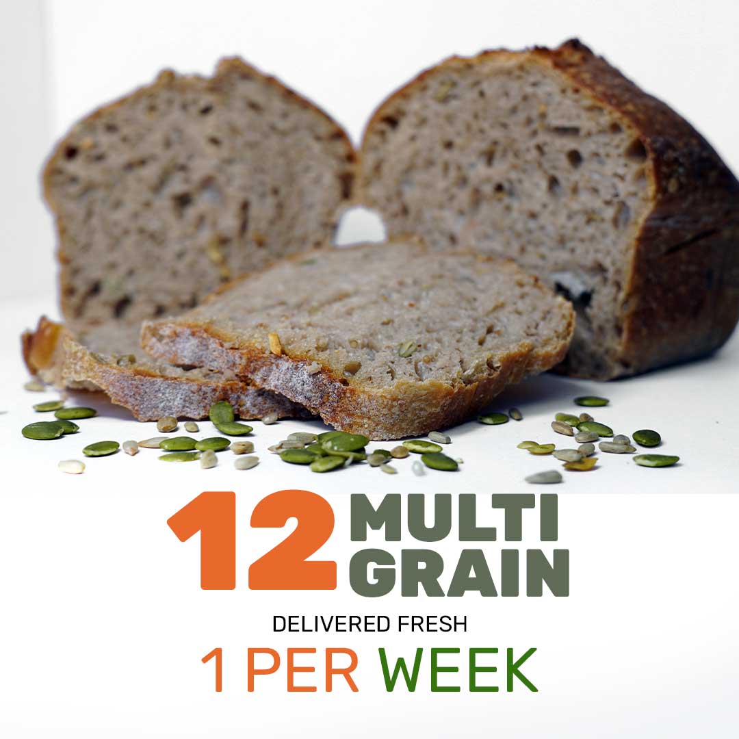 Weekly Multigrain Sourdough Bread Subscription – 12 Weeks