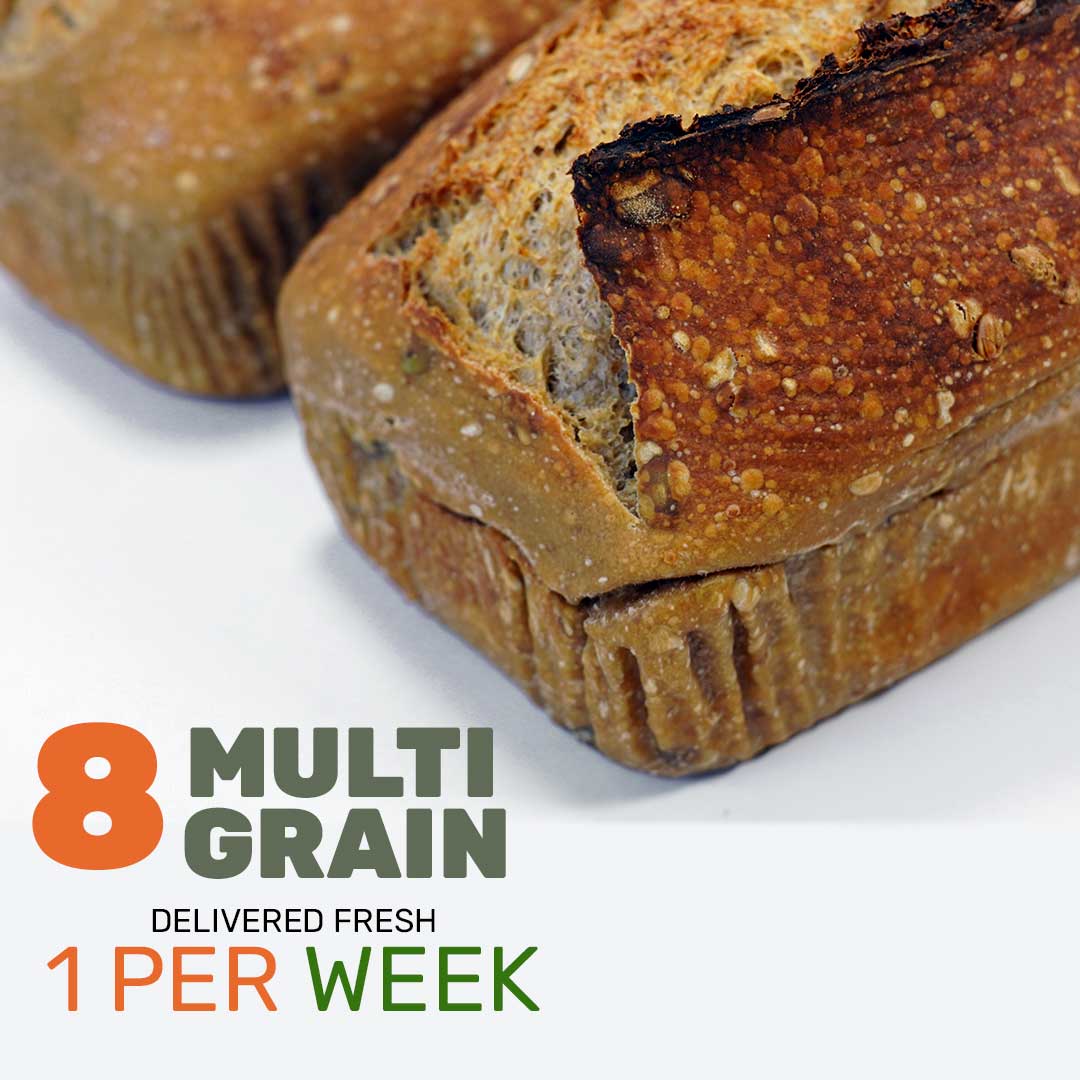 Weekly Multigrain Sourdough Bread Subscription – 8 Weeks
